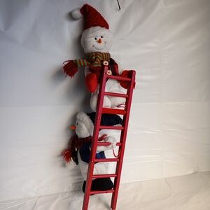 Festive Snowman Ladder Climb Toy